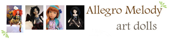 Allegro Melody customized dolls